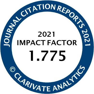 Journal Citation Reports 2021 Impact Factor