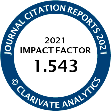 Journal Citation Reports 2021 Impact Factor