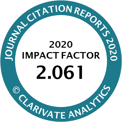 Journal Citation Reports 2020 Impact Factor