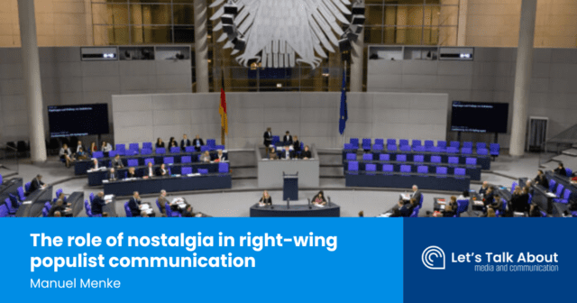 The role of nostalgia in right-wing populist communication