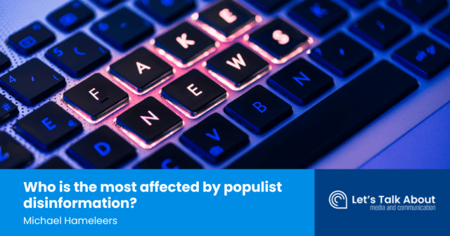 Who is the most affected by populist disinformation?
