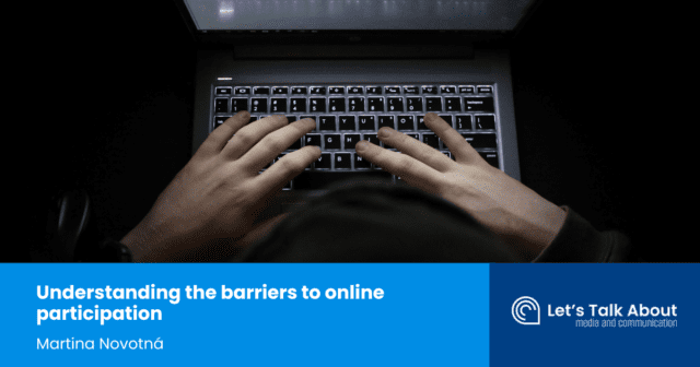 Understanding the barriers to online participation